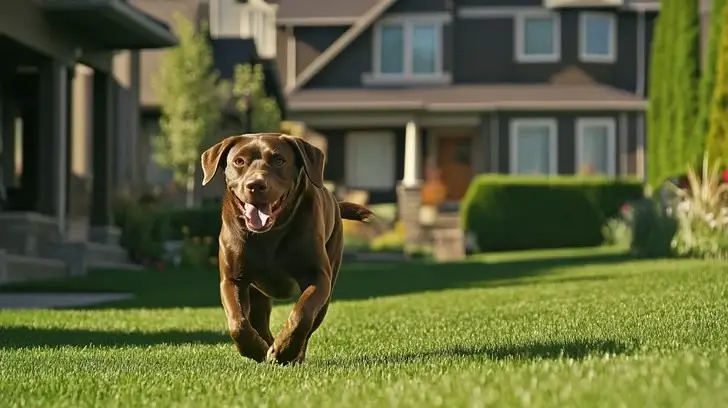 dog pacing around the house